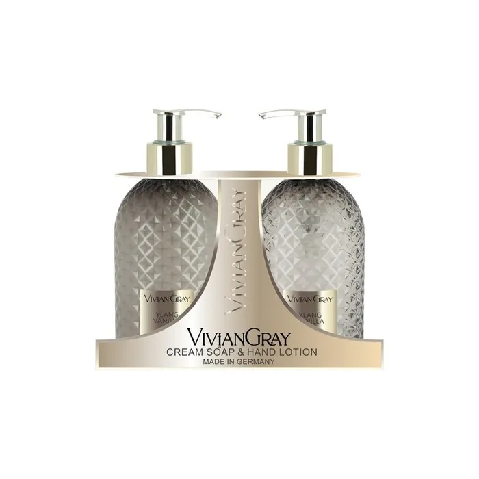 Vivian Gray 3528 Gemstone Cream Soap & Hand Lotion Ylang & Vanilla 600ml