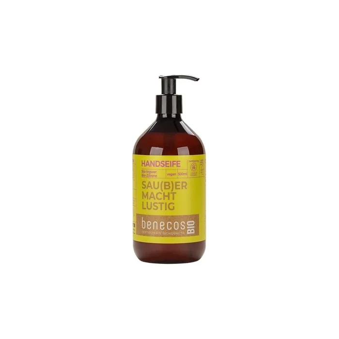 Benecosbio Organic Ginger and Lemon Hand Soap - Vegan