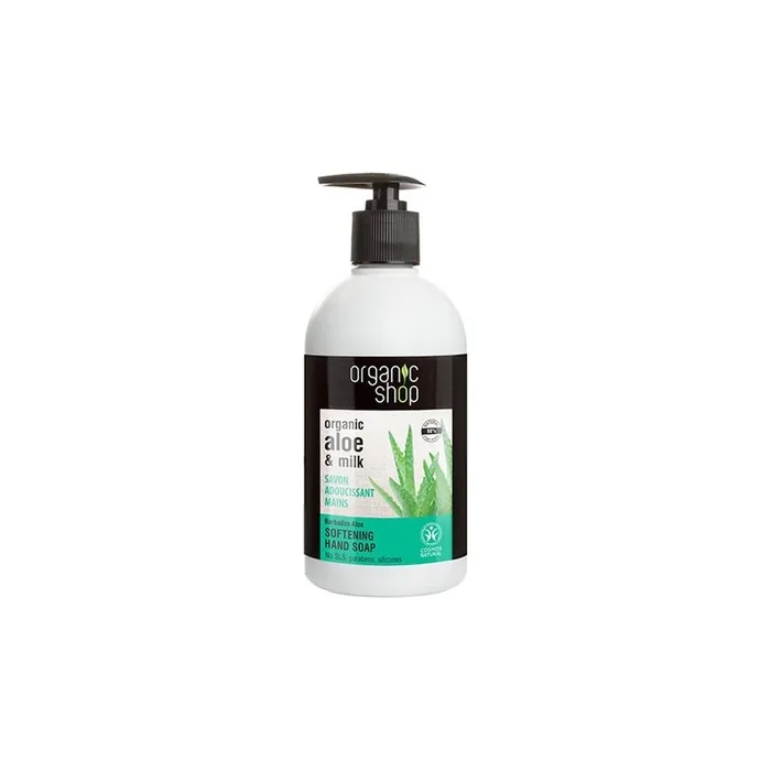 Organic Shop Aloe Milk Hand Soap Softening 200ml