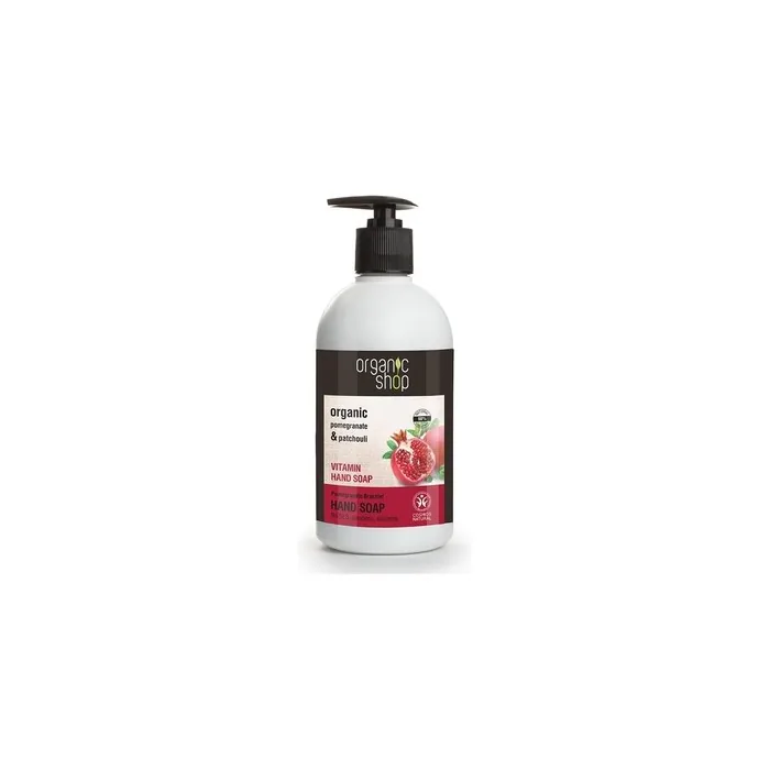 Organic Shop Organic Pomegranate & Patchouli Vitamin Hand Soap 500ml