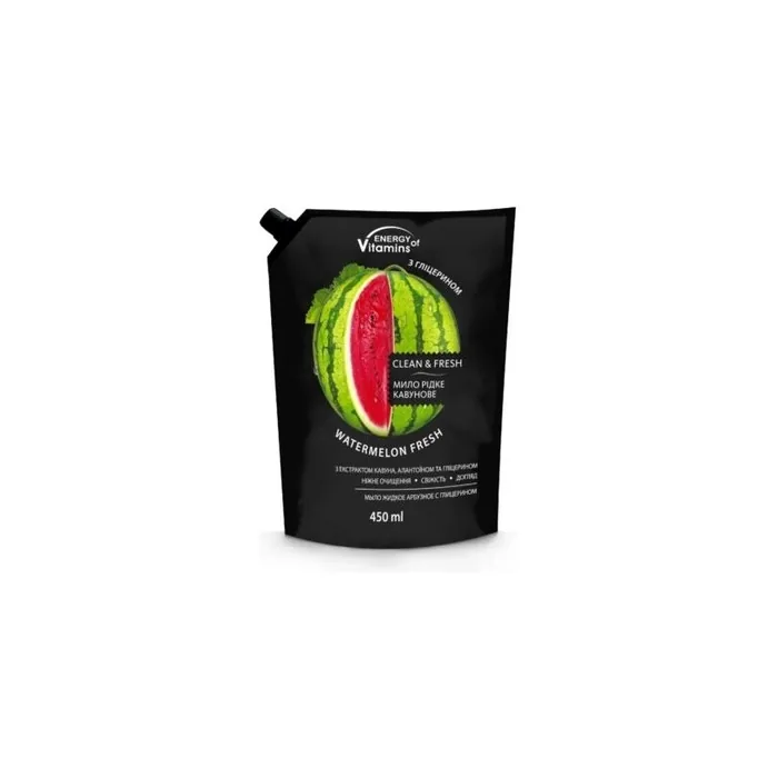 Energy of Vitamins Watermelon Fresh Liquid Soap 450ml Refill