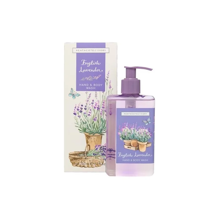 Heathcote & Ivory Hand and Body Wash 250ml Daily Self-Care Body Cleanser