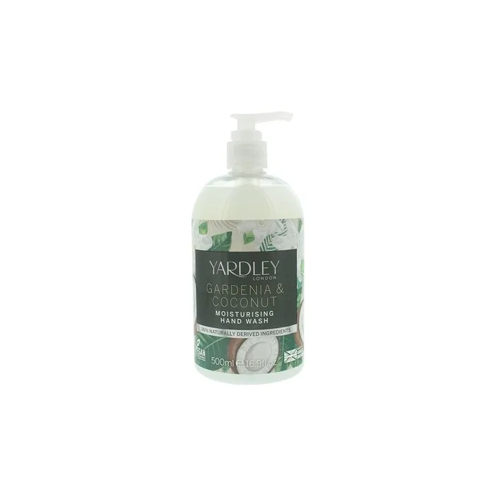 Yardley Gardenia Coconut Milk Botanical Hand Wash 500ml Unisex
