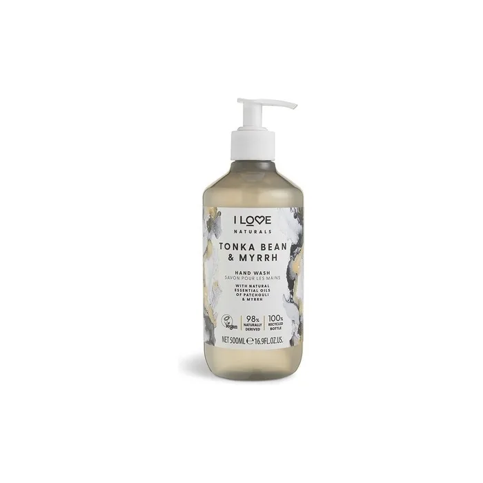 I Love Naturals Hand Wash Tonka Bean & Myrrh 500ml