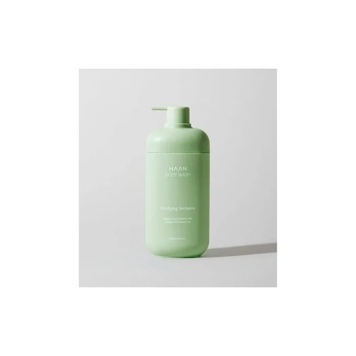 HAAN Natural Purifying Verbena Body Wash 450ml - Refillable and Recyclable - Vegan and Cruelty Free