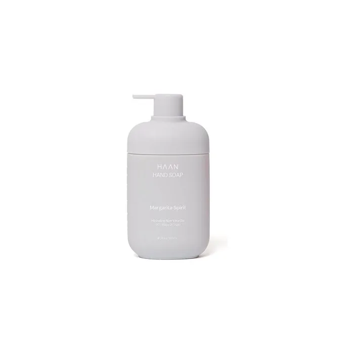 HAAN Rechargeable Moisturizing Hand Soap with 95% Natural Ingredients Aloe Vera and Prebiotics Margarita Spirit