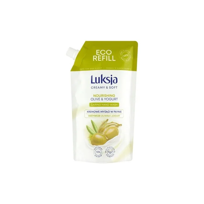 Luksja Liquid Cream Soap with Olive and Yogurt 400ml
