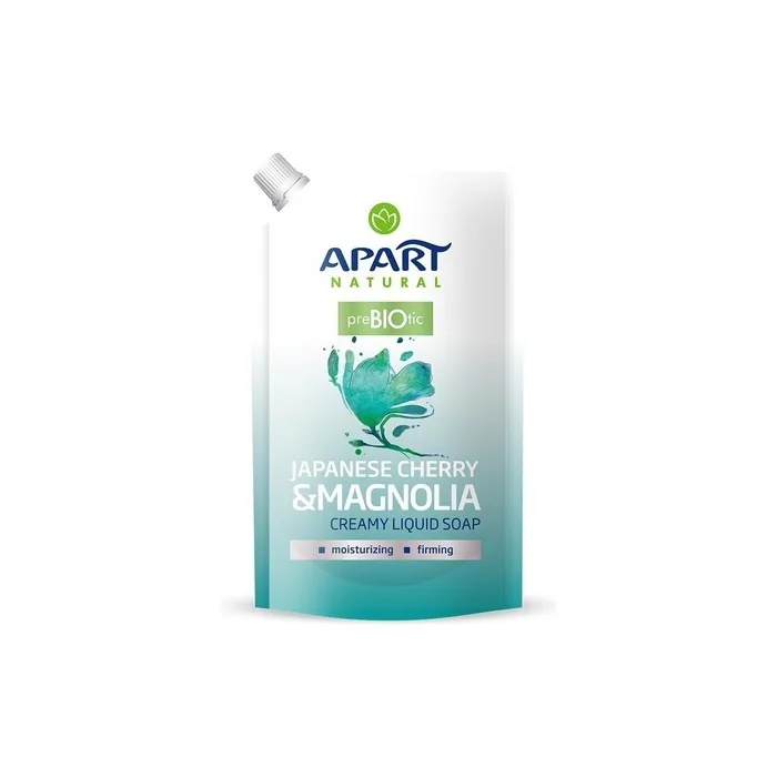 Apart Natural Prebiotic Refill Creamy Liquid Soap Japanese Cherry & Magnolia 400ml