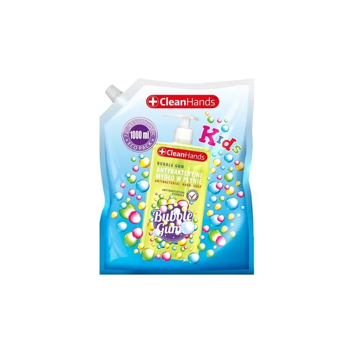 Swit Clean Hands Antibacterial Hand Soap For Children Balloon Gum Refill 1000 Ml