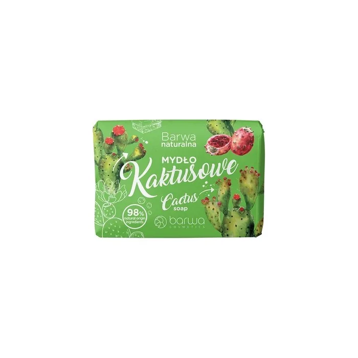Barwa Natural Cactus Soap For Hands And Body Care 100g