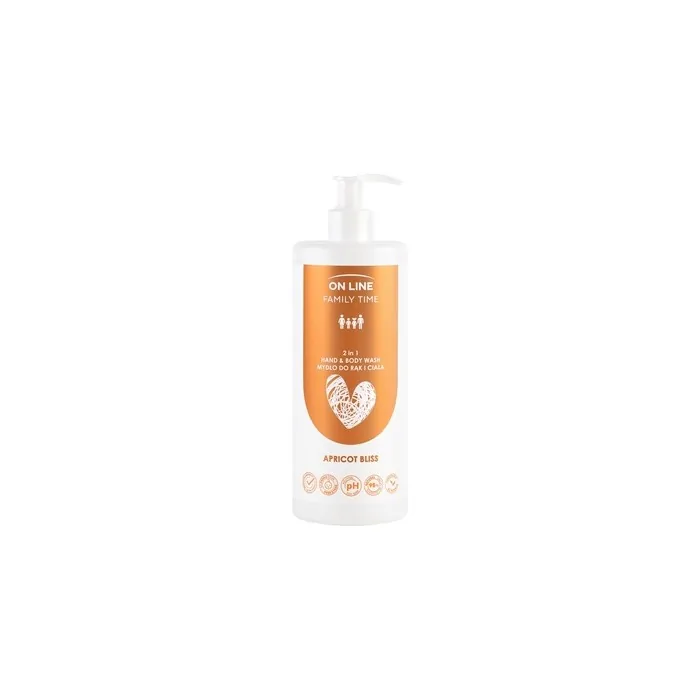 Forte Sweeden On Line Family Time 2 In 1 Hand And Body Soap Apricot Bliss 500 Ml