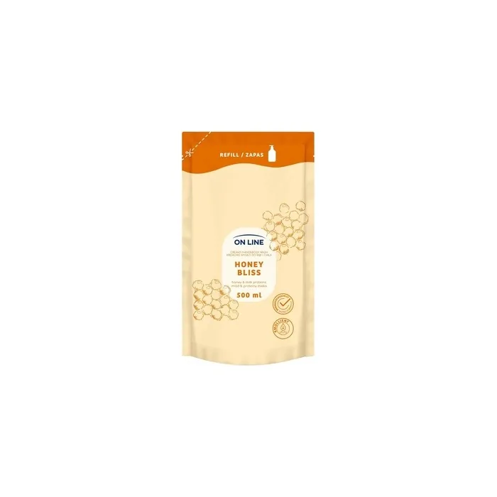 Forte Sweeden On Line Cream Soap For Hands And Body Honey & Milk Proteins Refill 500 Ml