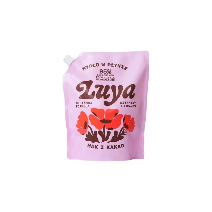 Luya Liquid Hand Soap Poppy And Cocoa Refill 800ml