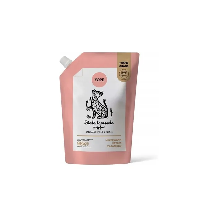 Yope Liquid Soap Refill White Lavender & Grapefruit 600ml