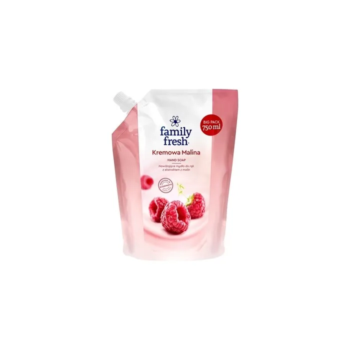 Family Fresh Creamy Raspberry Moisturizing Hand Soap 750ml
