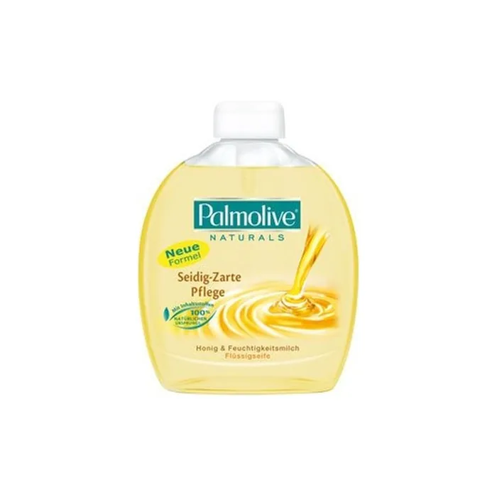 Palmolive Naturals Liquid Soap Silky-Smooth Care with Honey and Moisturizing Milk Refill Bottle 300ml