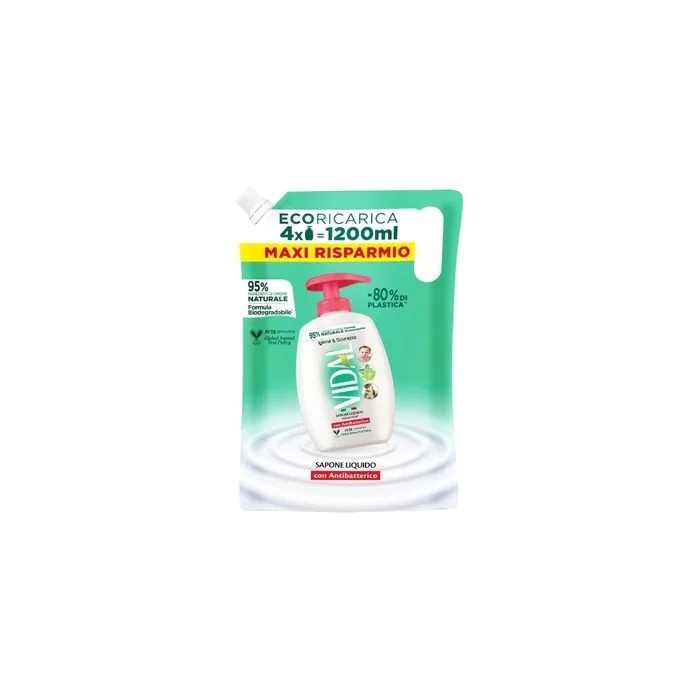 VIDAL Igiene & Sicurezza Antibacterial Liquid Soap 1200ml Refill