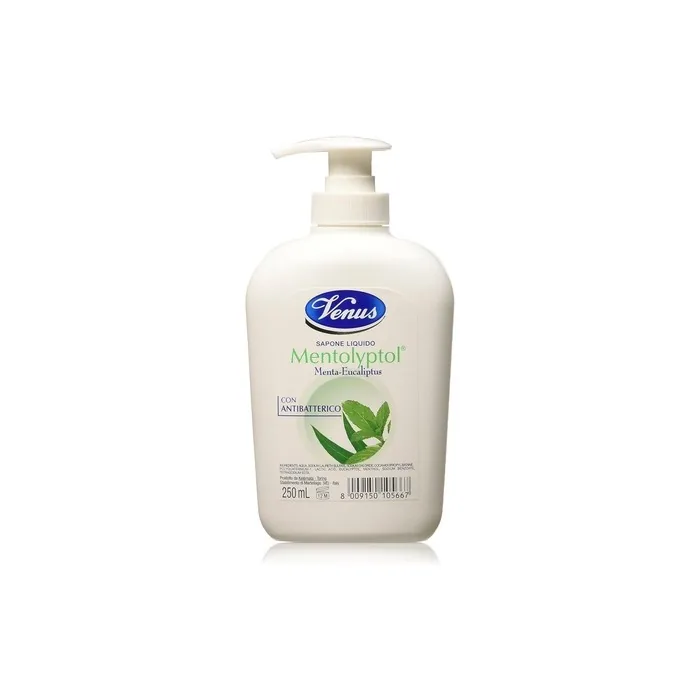 Venus Hand Soap Pump Antibacterial Mint & Eucalyptus 250ml