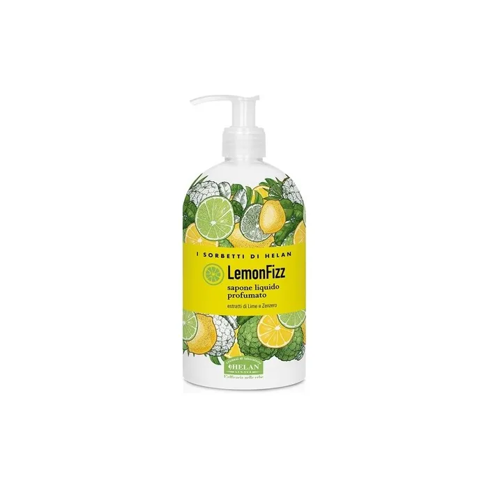 Helan I Sorbetti Cocomint Gentle Liquid Hand Wash with Lime and Ginger Extracts