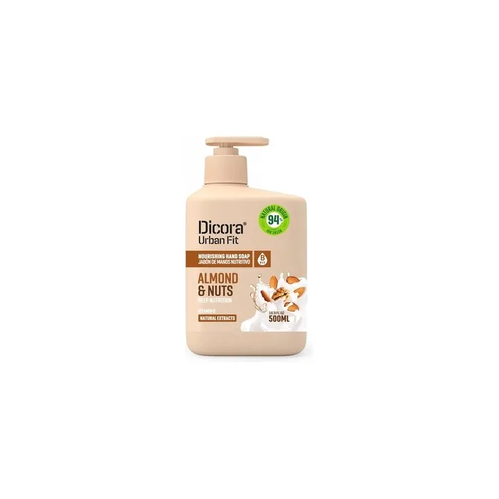 Dicora Urban Fit Hand Soap Vitamin B Almonds & Walnuts 500ml
