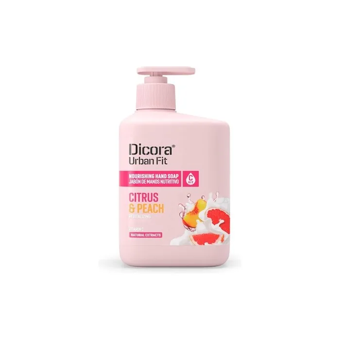 Dicora Urban Fit Lemon & Peach Liquid Hand Soap 500ml