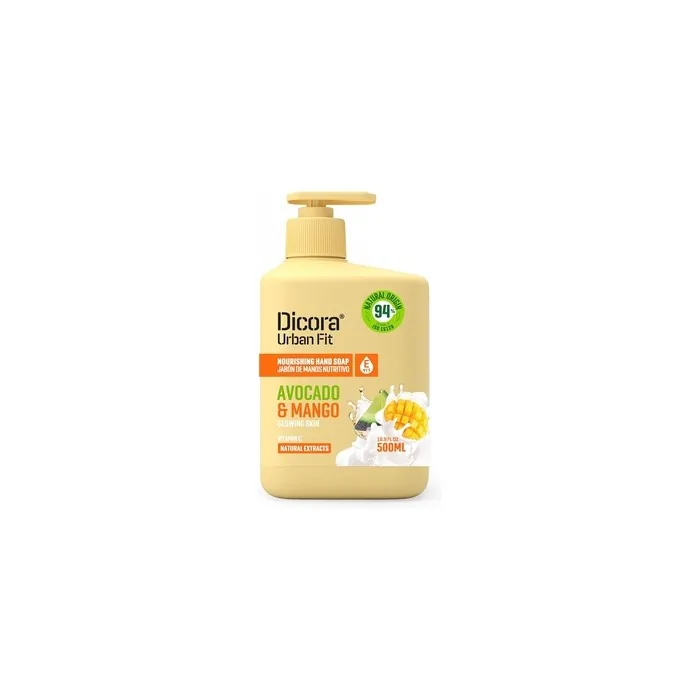 Dicora Hand Soap with Vitamin E Mango & Avocado 500ml