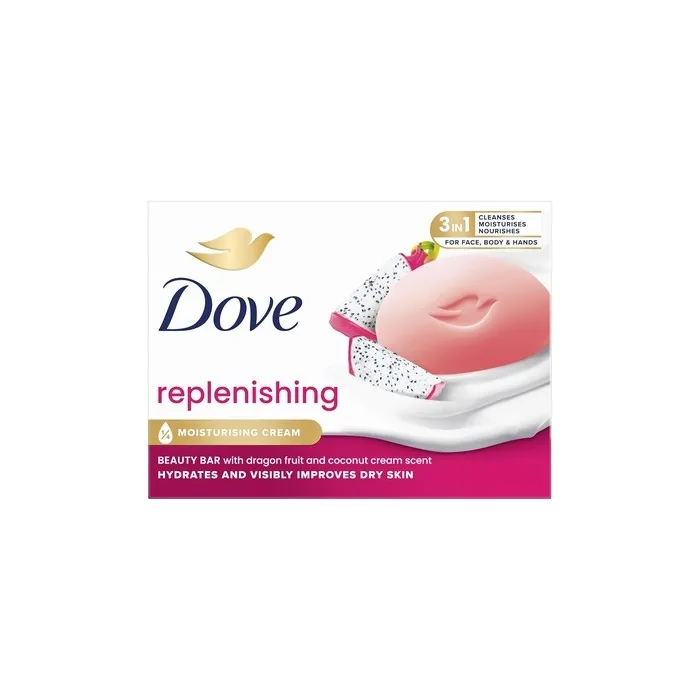 Dove Beauty Bar Soap Dragon Fruit Hand Soap for Face and Body