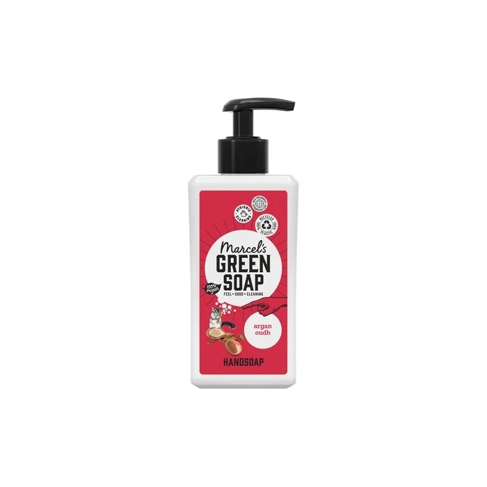 Marcel's Green Soap Hand Soap Argan & Oudh Pump Natural Hand Soap