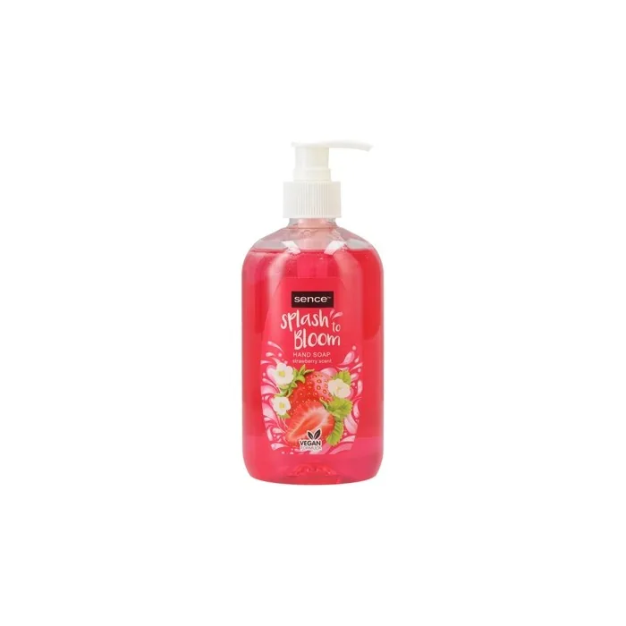 Sence Hand Soap Splash To Bloom Strawberry - A Refreshing Hand Soap With A Delightful Strawberry Scent