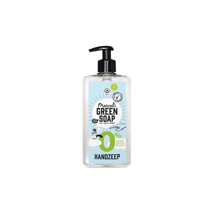 Marcel's Green Soap Hand Soap 0% Pump - Eco-Friendly Hand Soap