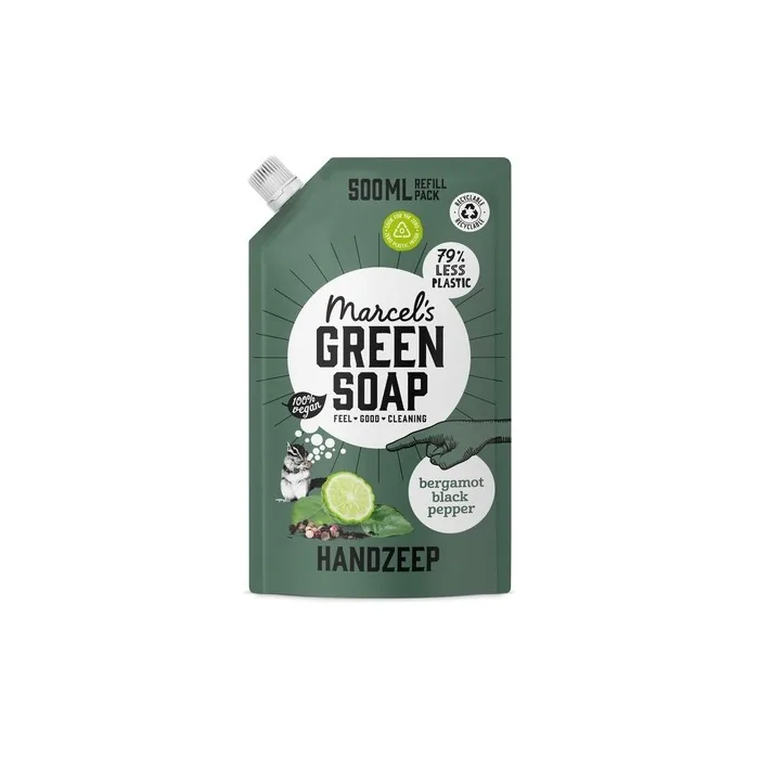 Marcel's Green Soap Hand Soap Bergamot & Black Pepper