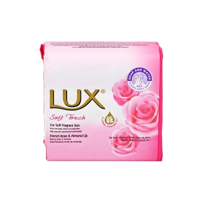 Lux Soap Soft Touch French Rose - Pack of 3