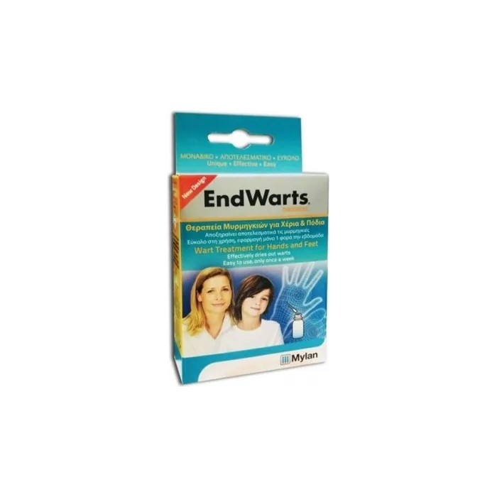 EndWarts Original Wart Treatment for Hands & Feet Classic Solution 5ml