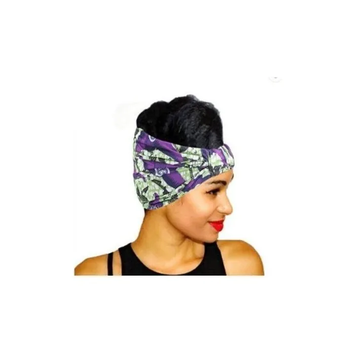 Dreamfix Flower Design Head Band in Blue