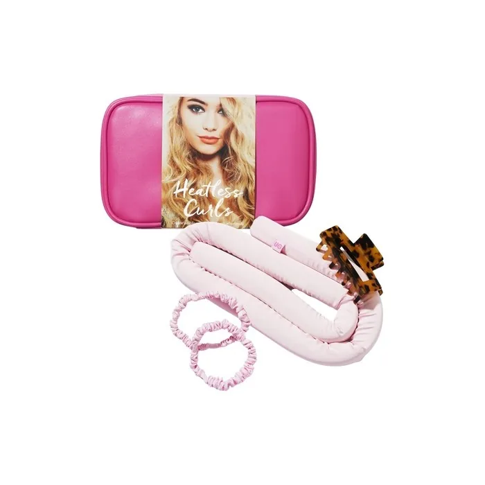 Umberto Giannini Heatless Curls Headband with Vegan Silk Scrunchies