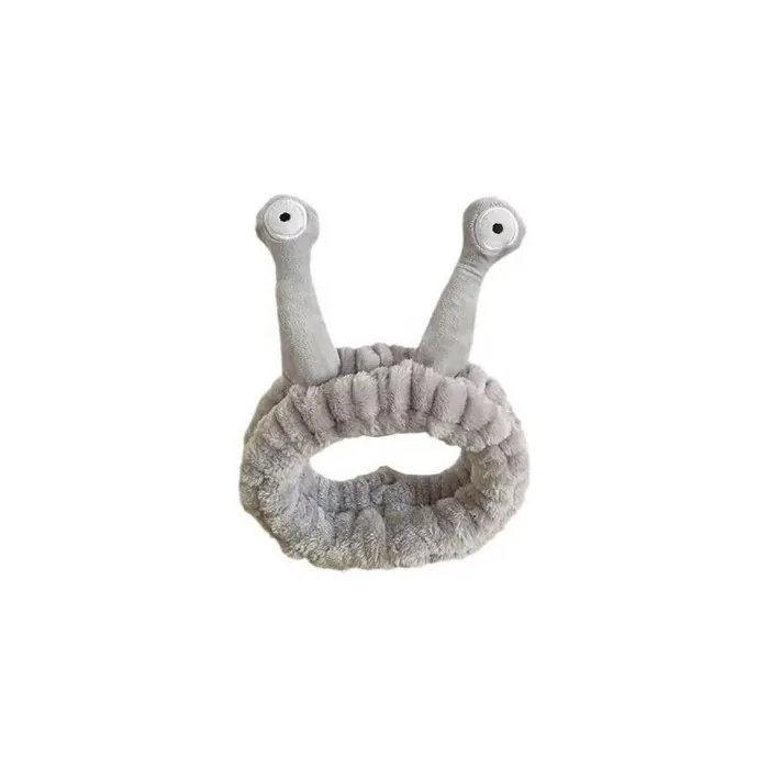 Ecarla Cosmetic Headband For Hair Snail Gray Opk22sz