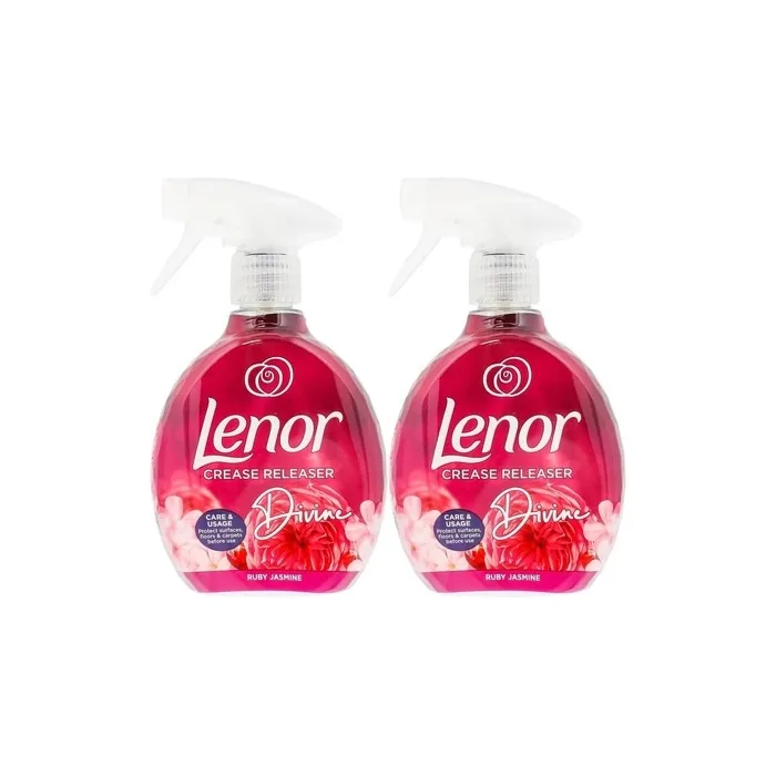 Lenor Crease Release Divine Ruby Jasmine 500ml Removes Creases Iron