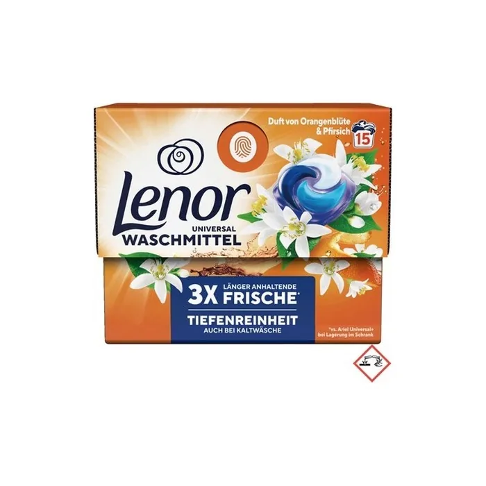 Lenor Pods X15 Fior D'Arancio Lenor Laundry Detergent Pods