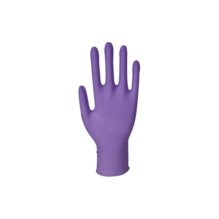 Abena Nitrile Powder-Free Gloves Size S Purple - Pack of 100