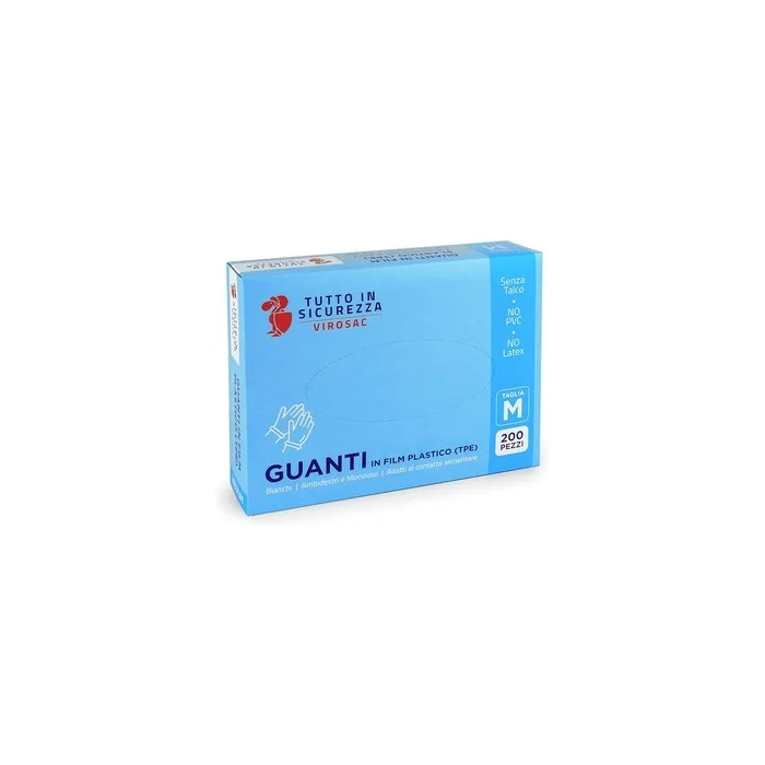 Virosac Disposable Gloves Size M - Box of 200