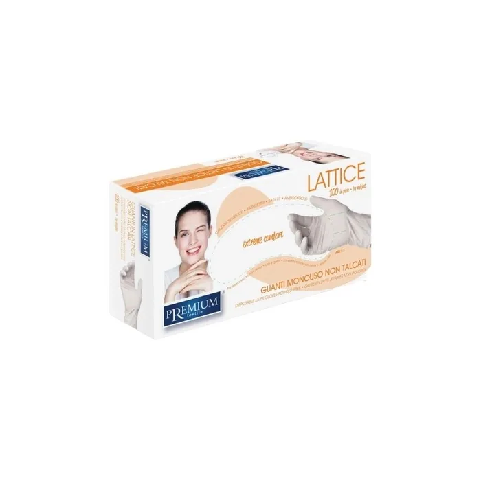Xanitalia Powder-Free Latex Gloves Size Large 100 Count