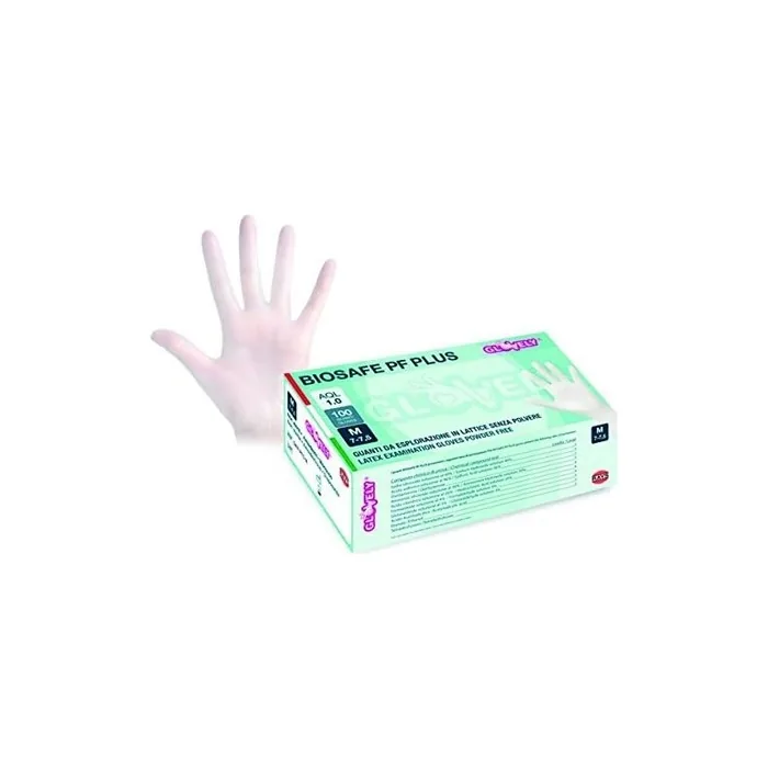 Rays Powder-Free Latex Gloves Size S - 100 Count