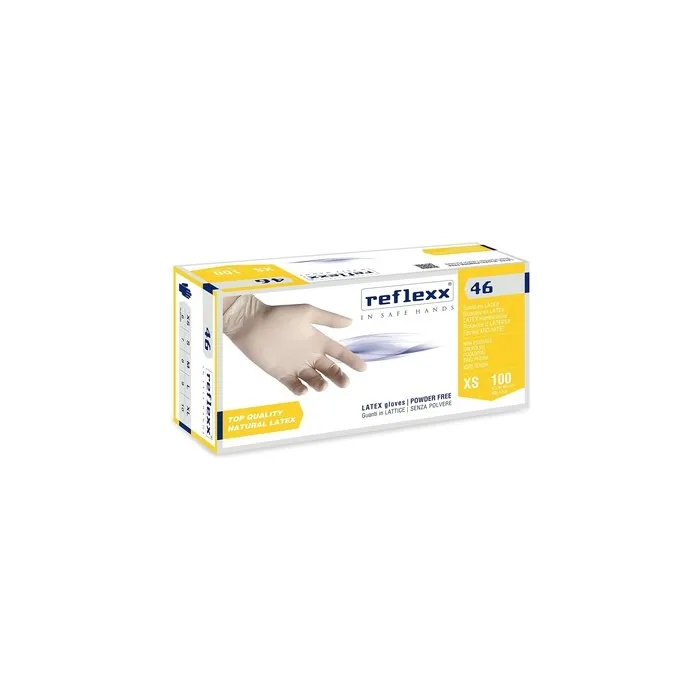 Reflexx R67 Powder Free Nitrile Gloves Ambre Size XL