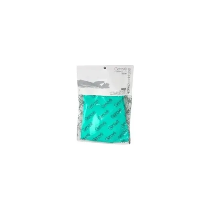 Genove Vinyl Gloves T - Size Small, Blue - Pack of 2