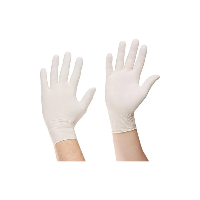 Cuatrogasa Latex Powdered Gloves Size 8-9 - Pack of 100