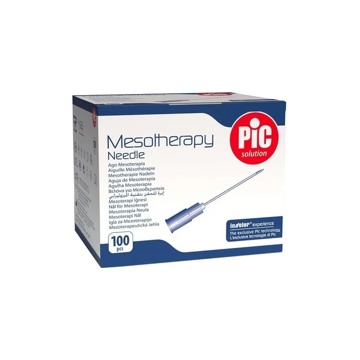 Pic Mesotherapy Needle 27G 0.40mm x 4mm - Single Pack