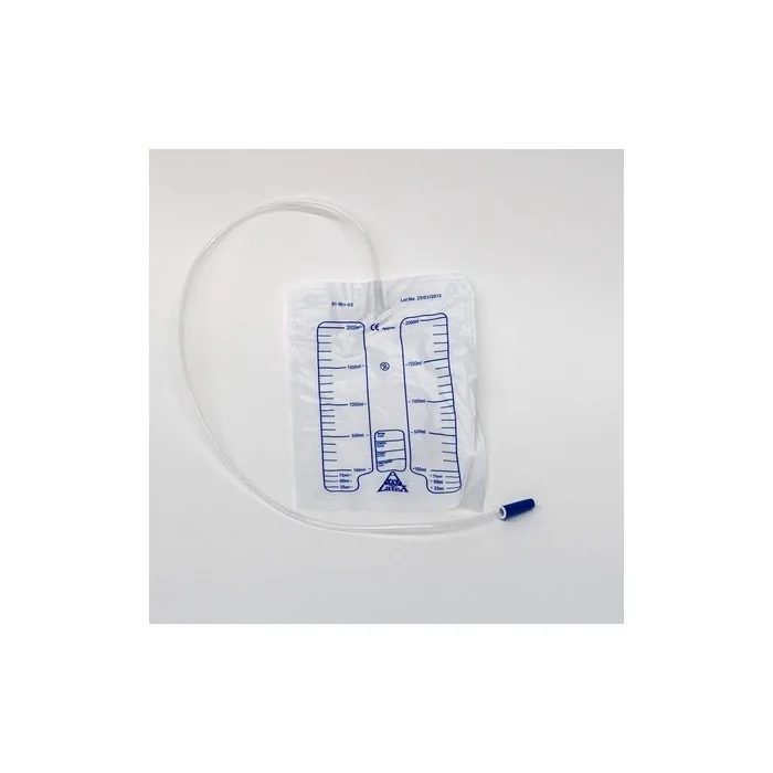 Laitex Non-Sterile Urinary Collection Bags 2000ml - Pack of 25