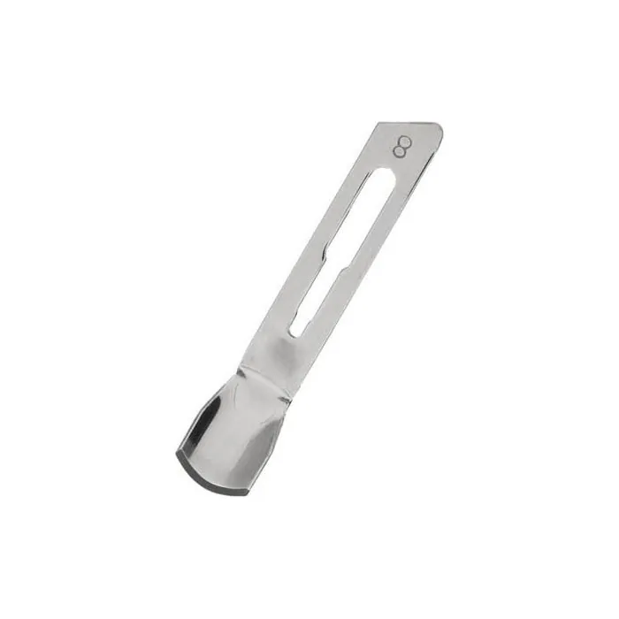 Best Blade Sterile Gouges Blades Pack of 20 - 8mm Stainless Steel Silver