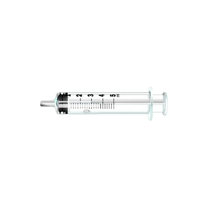 Pic Solution 5ml Syringe with Detachable Needle 23G - Pack of 100