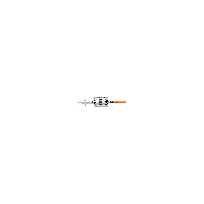Pikdare Insumed Insulin Syringe 1ml 100 Units Gauge 30 Length 8mm - Pack of 30